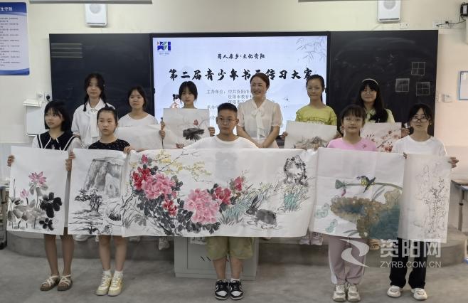 吊捆淫女大鸡八插入逼里动态直播视频美国图集||第二届青少年书画传习大赛精彩掠影